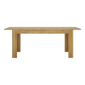 Corco Wooden Extending Dining Table In Grandson Oak